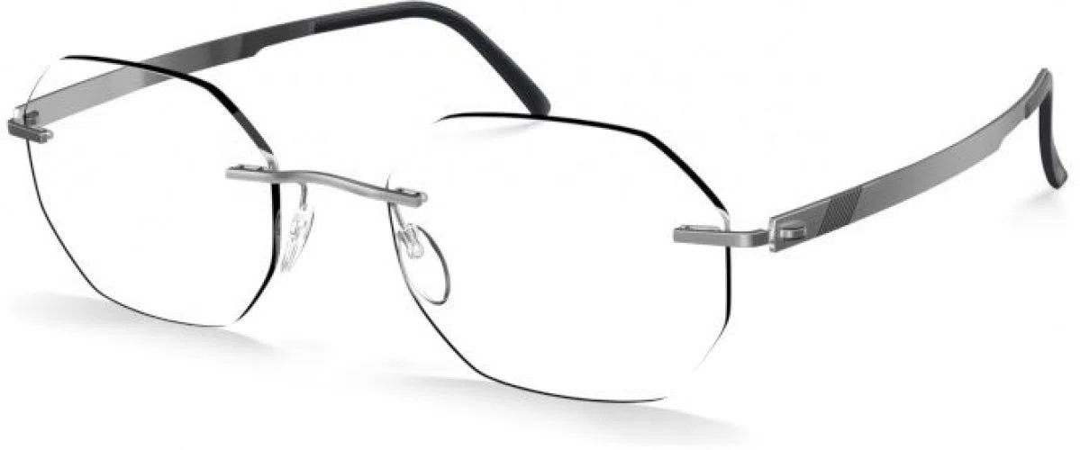 Silhouette Venture Demo Rimless 5558 Eyeglasses - view 9